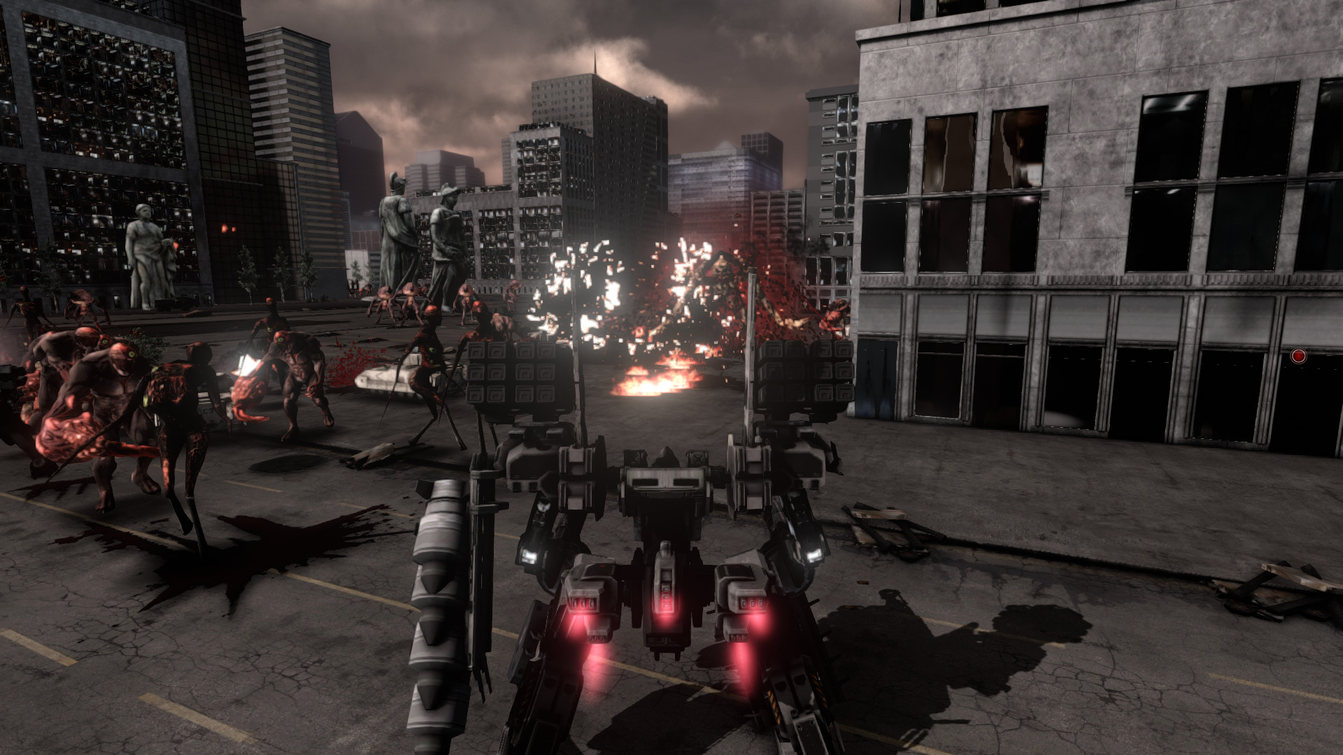 Скриншот: Mecha Knights: Nightmare