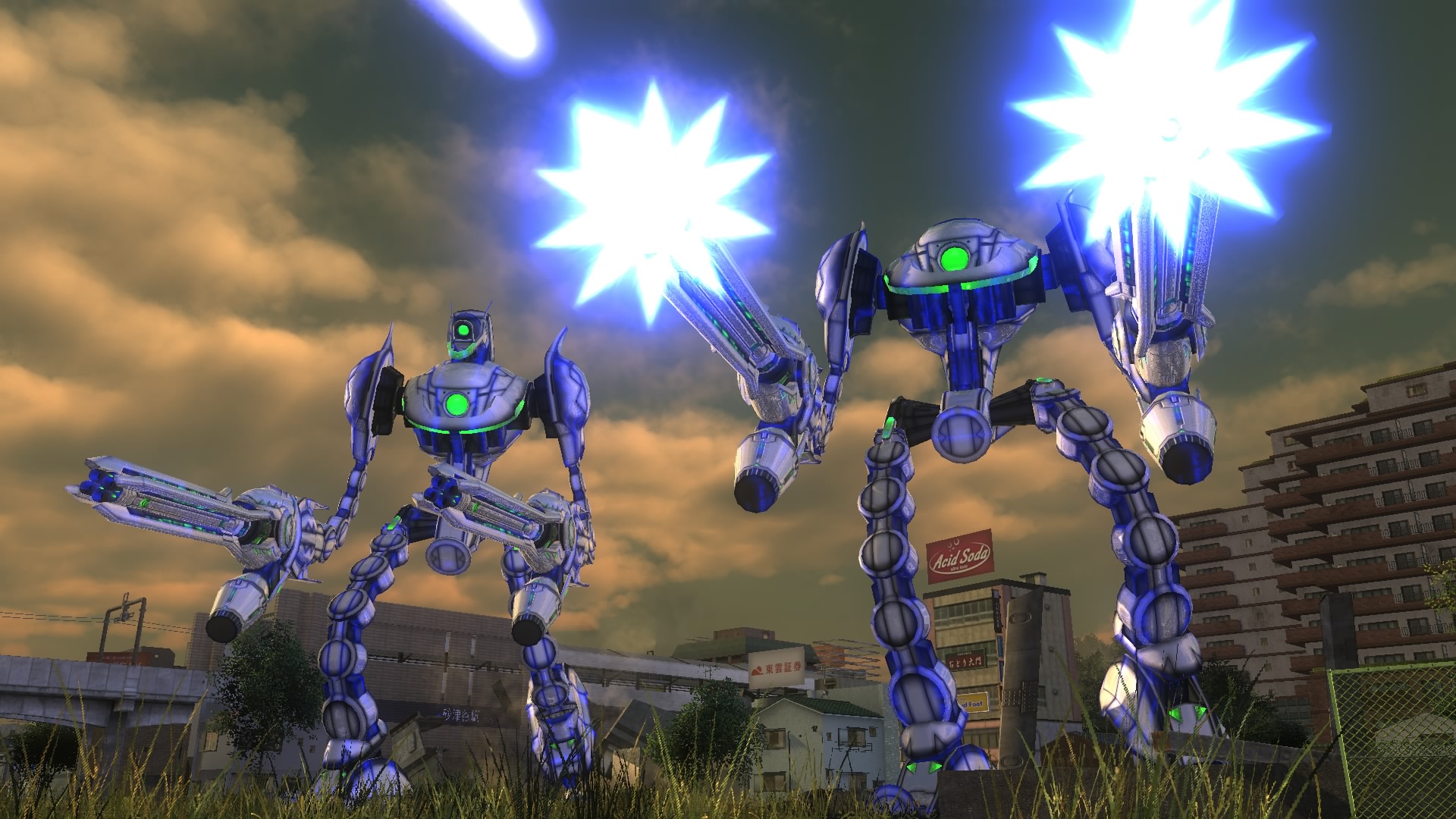 Скриншот: EARTH DEFENSE FORCE 4.1 The Shadow of New Despair