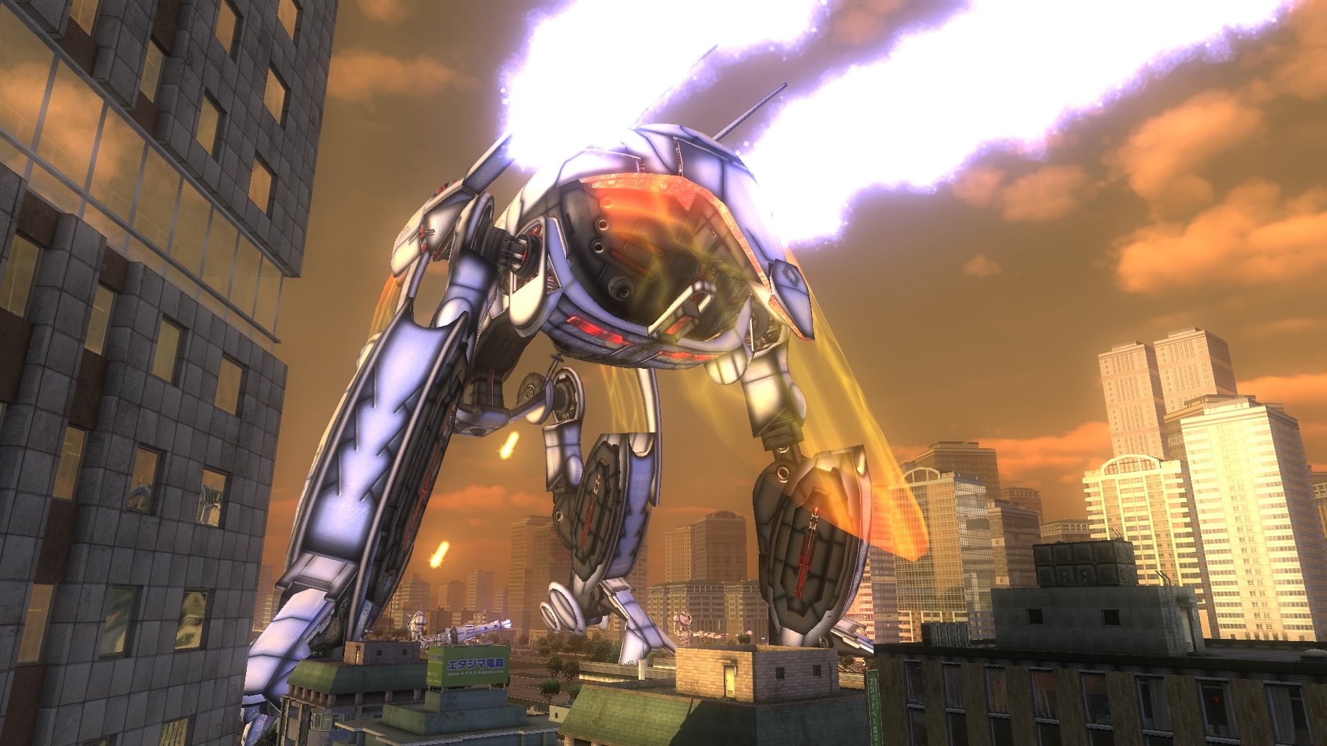Скриншот: EARTH DEFENSE FORCE 4.1 The Shadow of New Despair