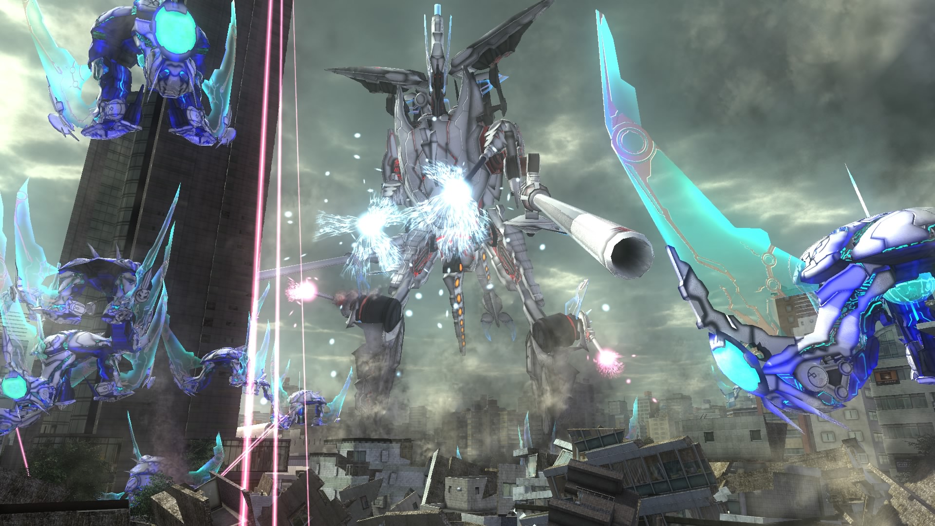 Скриншот: EARTH DEFENSE FORCE 4.1 The Shadow of New Despair