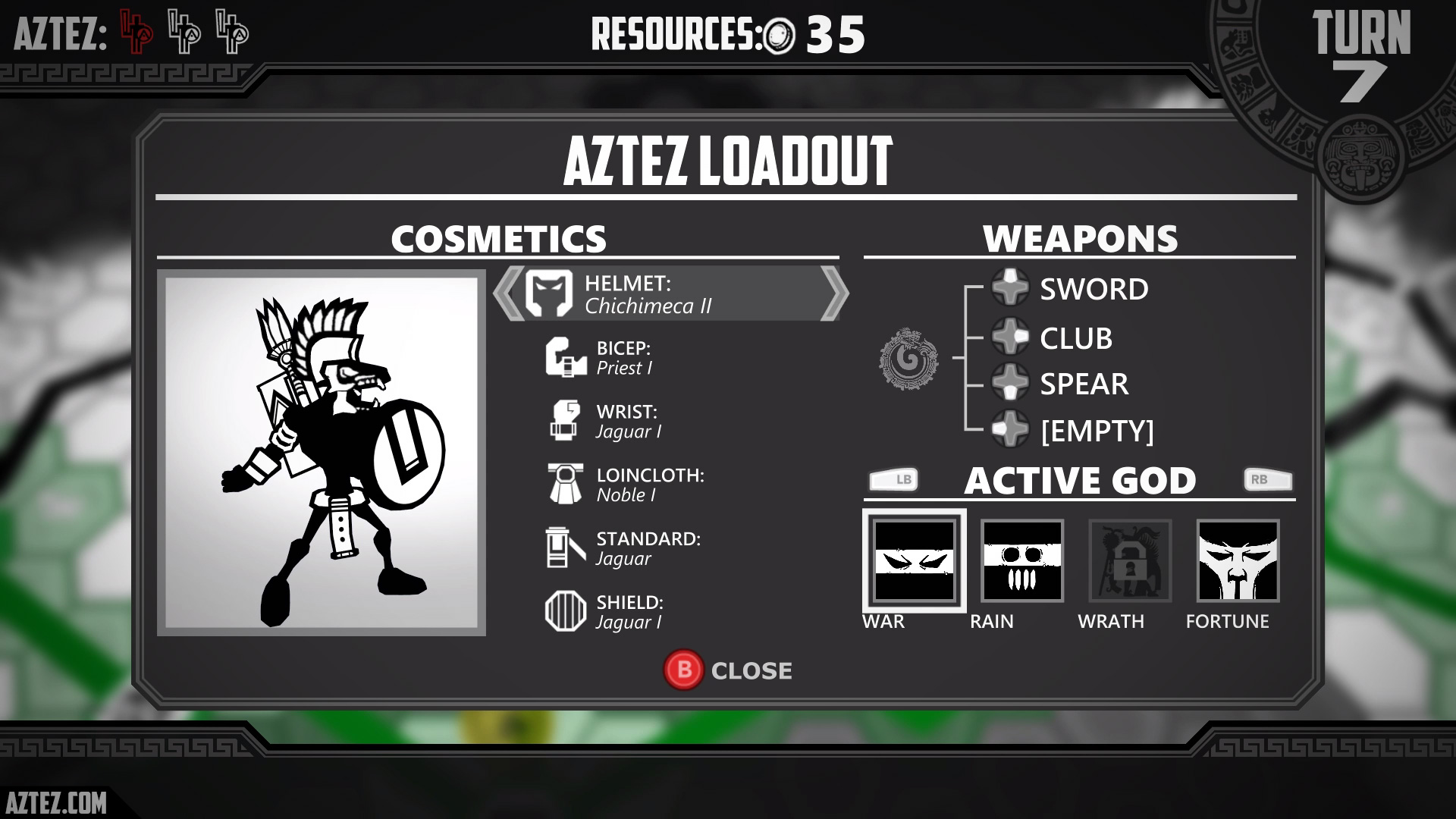 Скриншот: Aztez