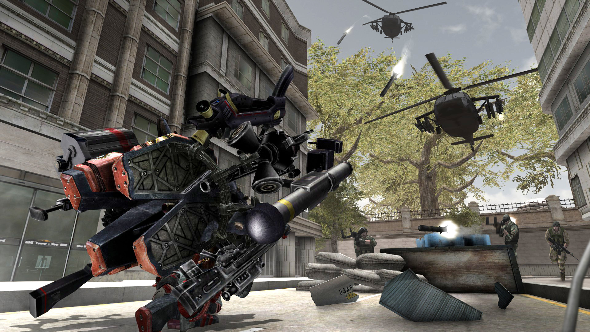 Скриншот: Metal Wolf Chaos XD