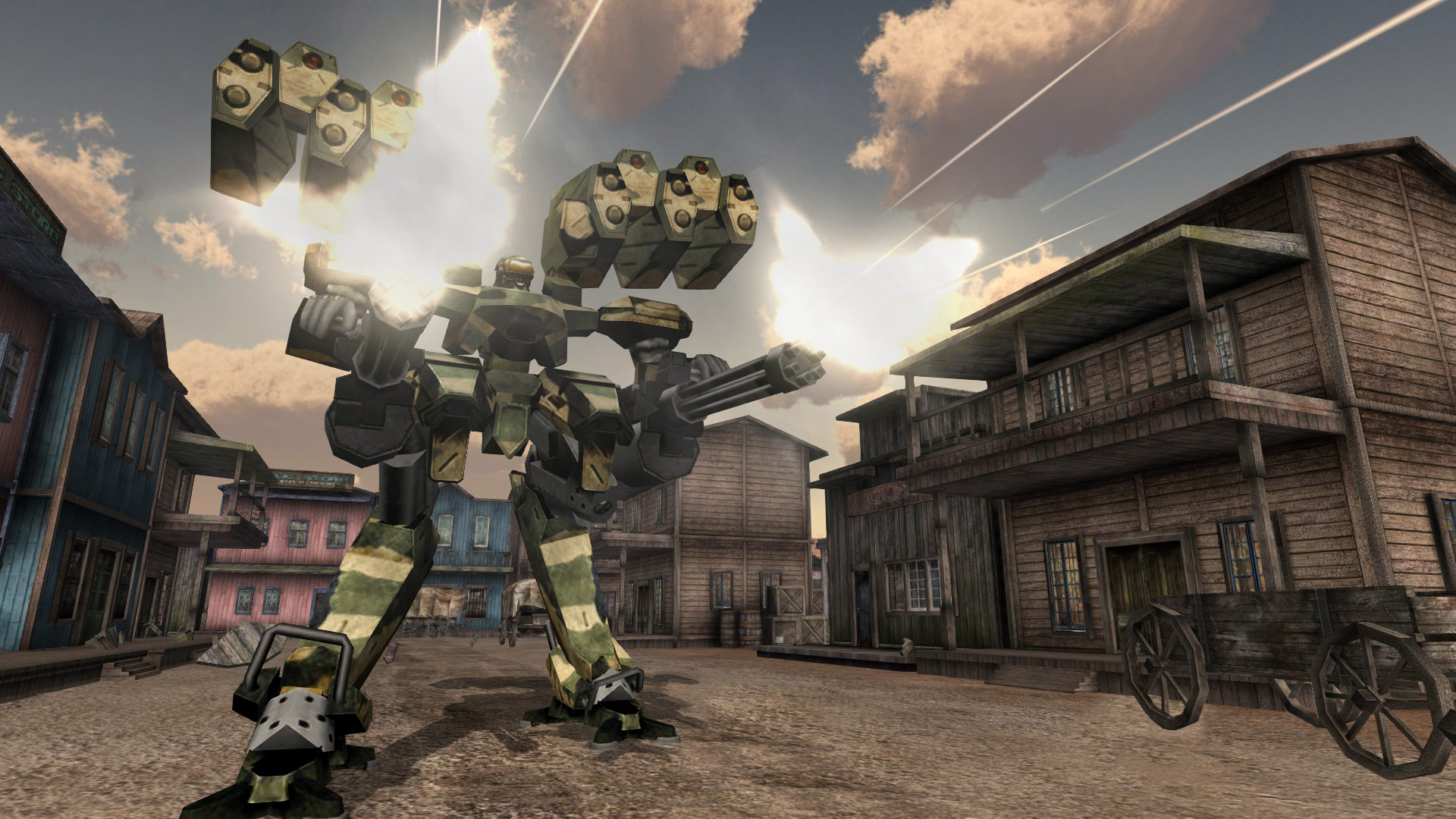 Скриншот: Metal Wolf Chaos XD