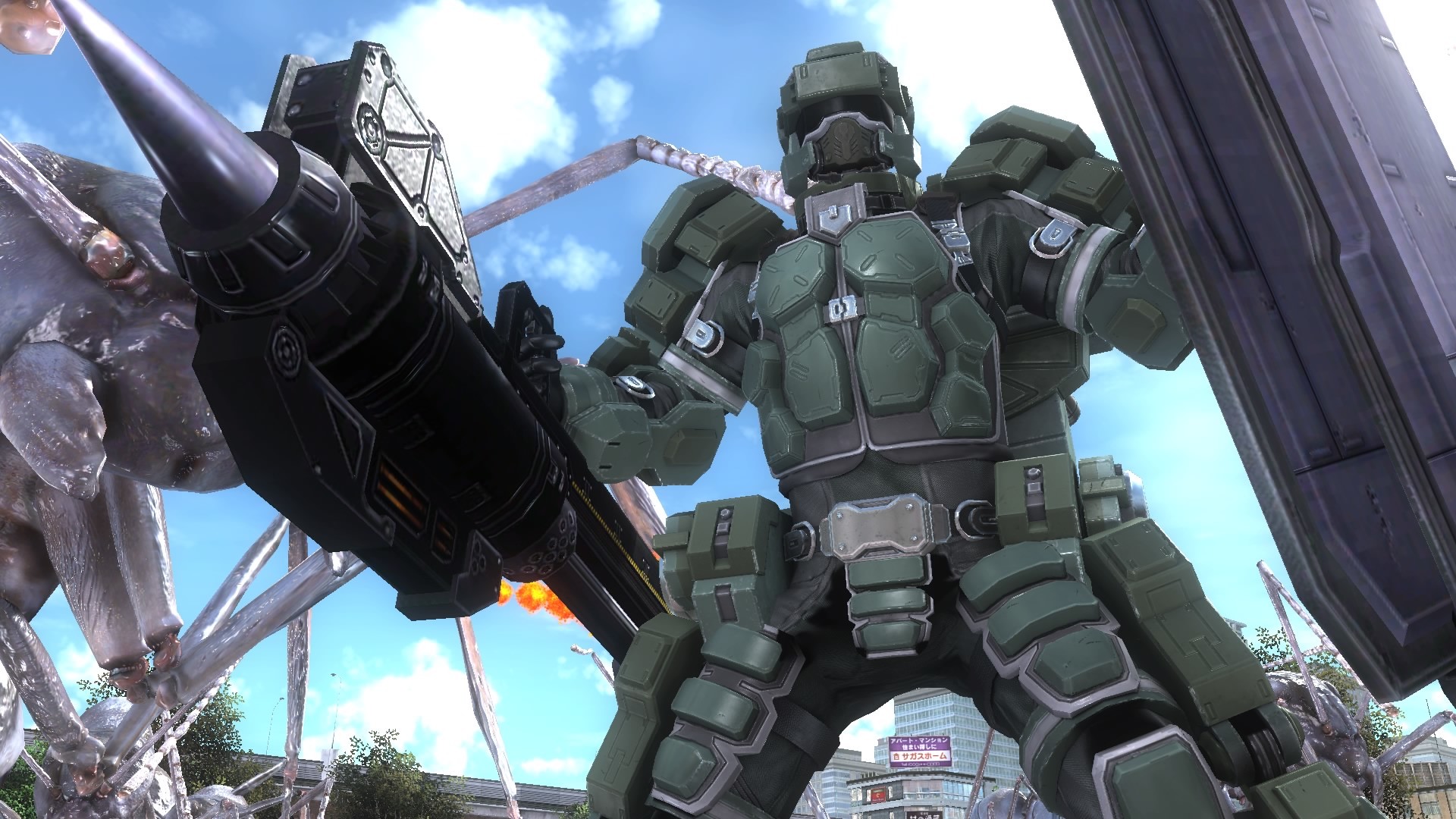 Скриншот: EARTH DEFENSE FORCE 5