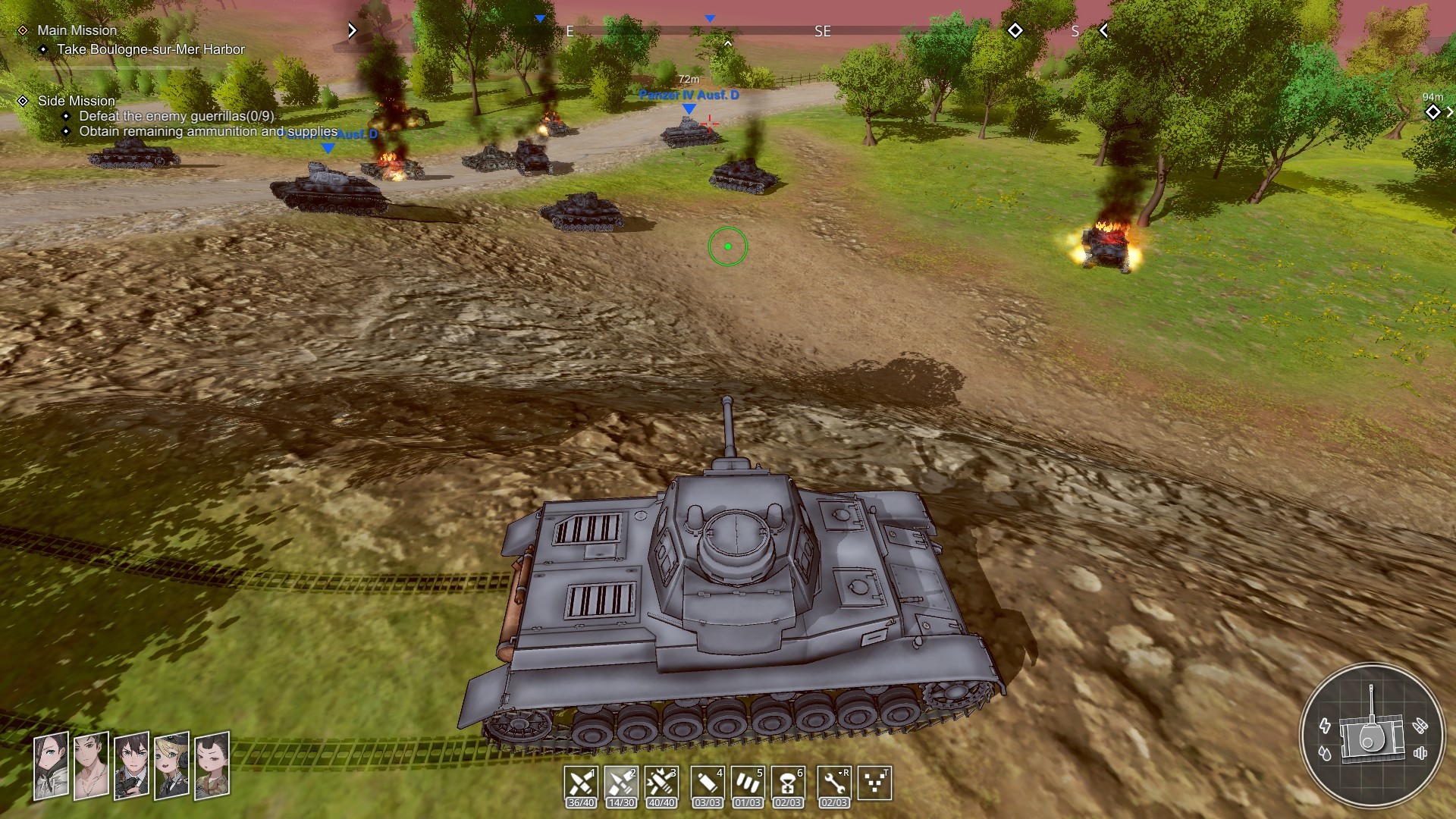 Скриншот: Panzer Knights