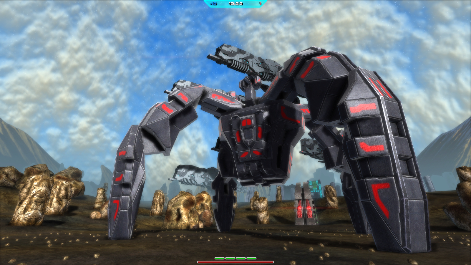 Скриншот: Metal Planet