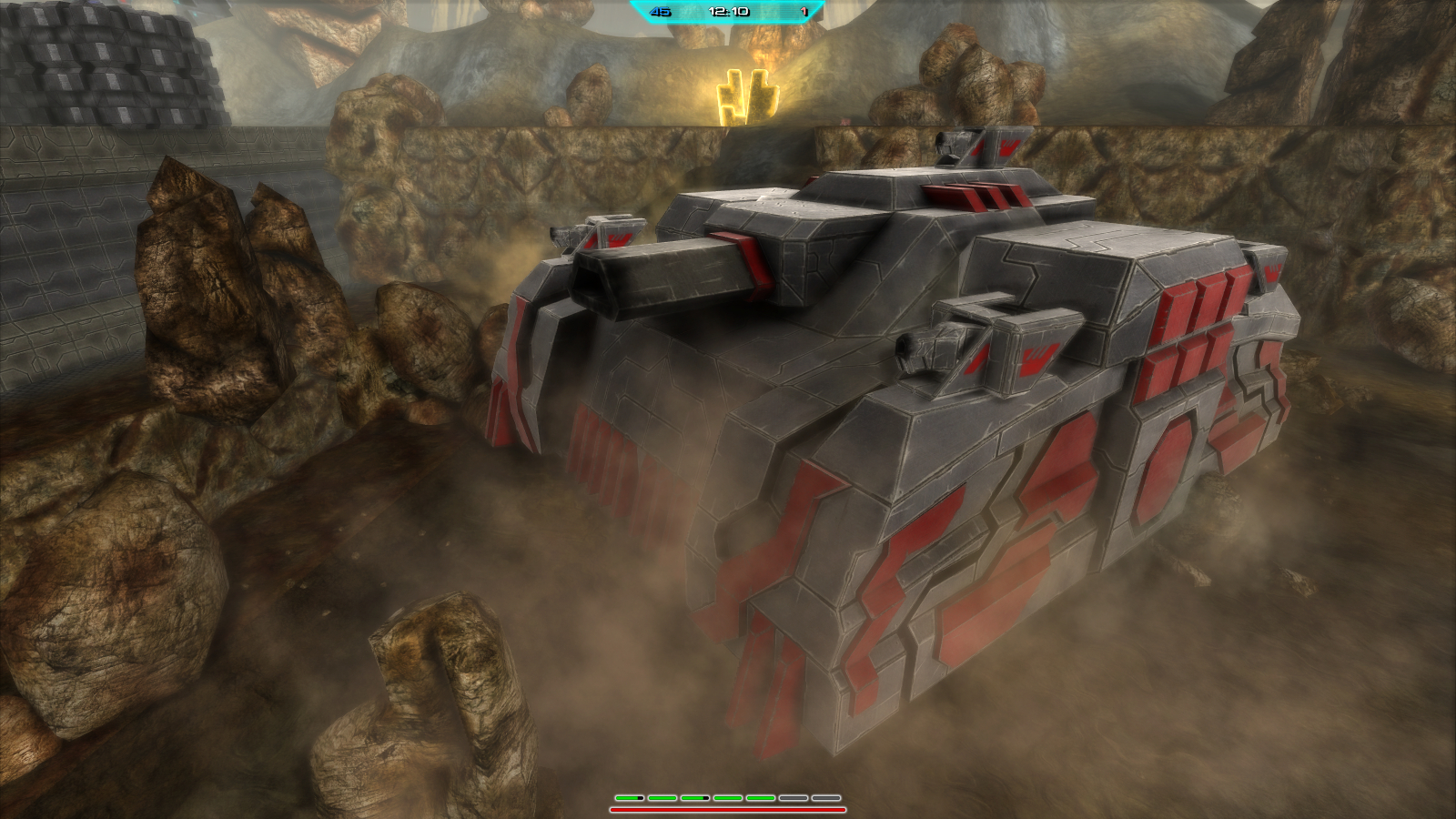 Скриншот: Metal Planet