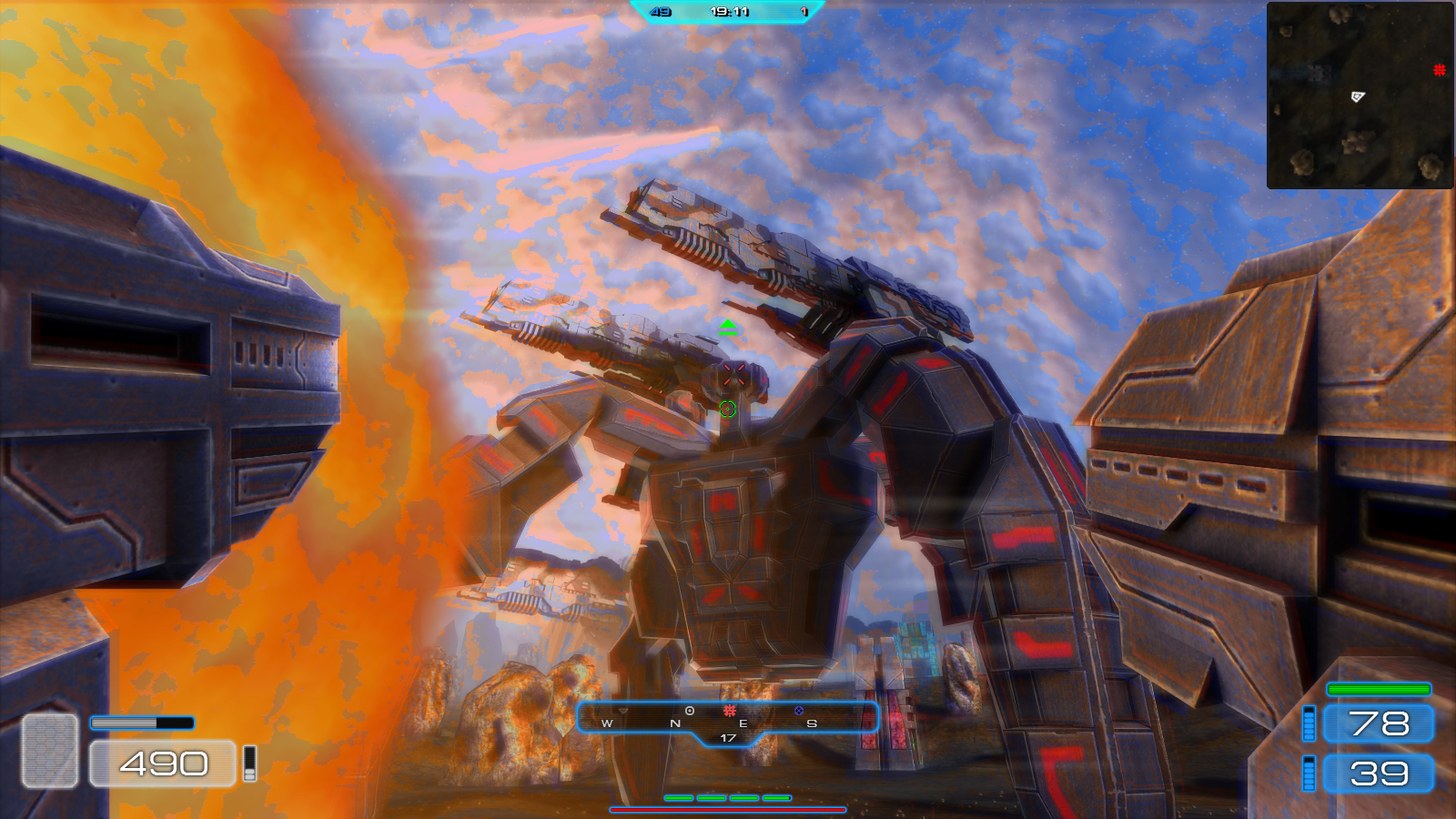 Скриншот: Metal Planet