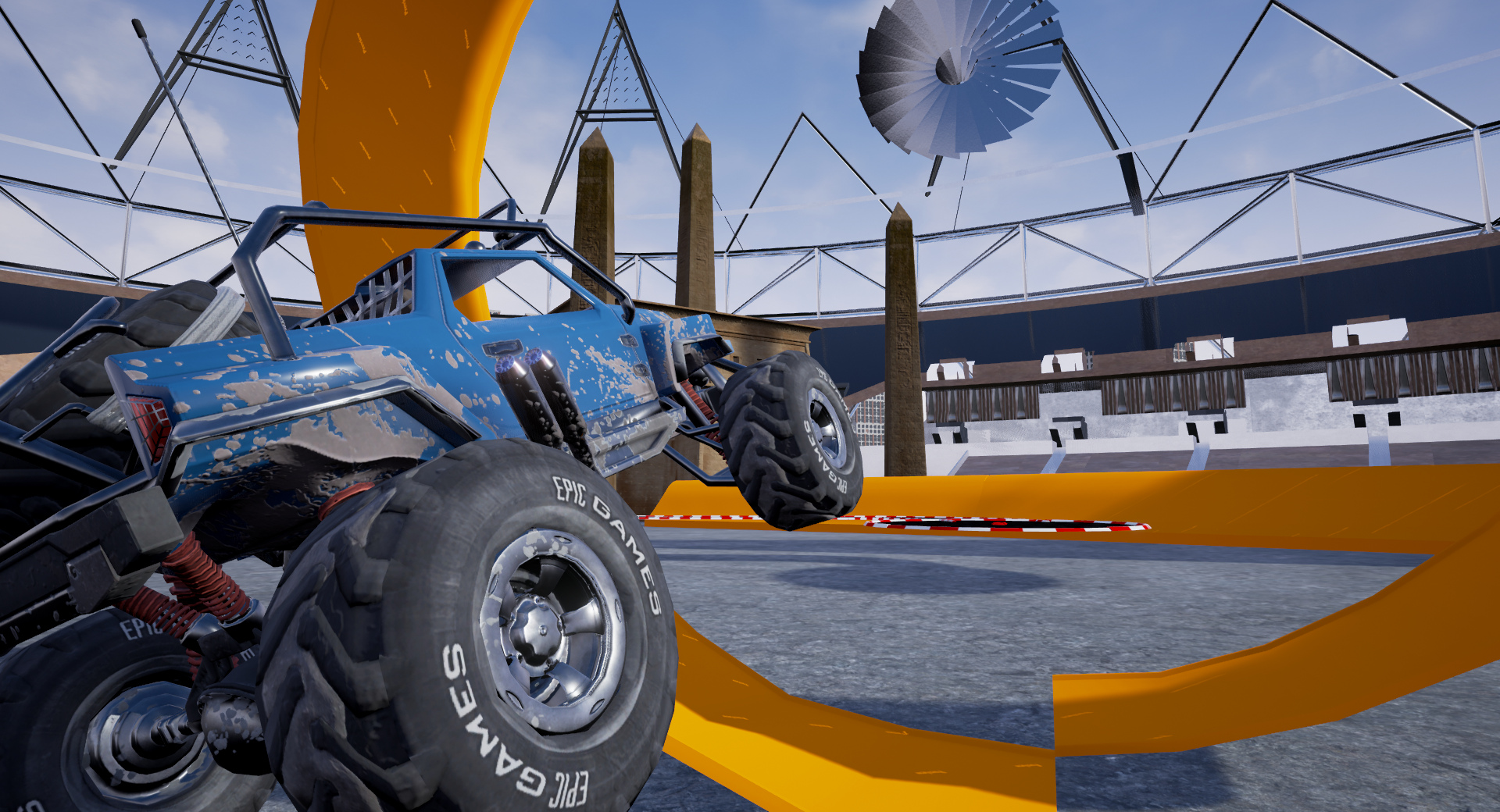 Скриншот: Crazy Buggy Racing