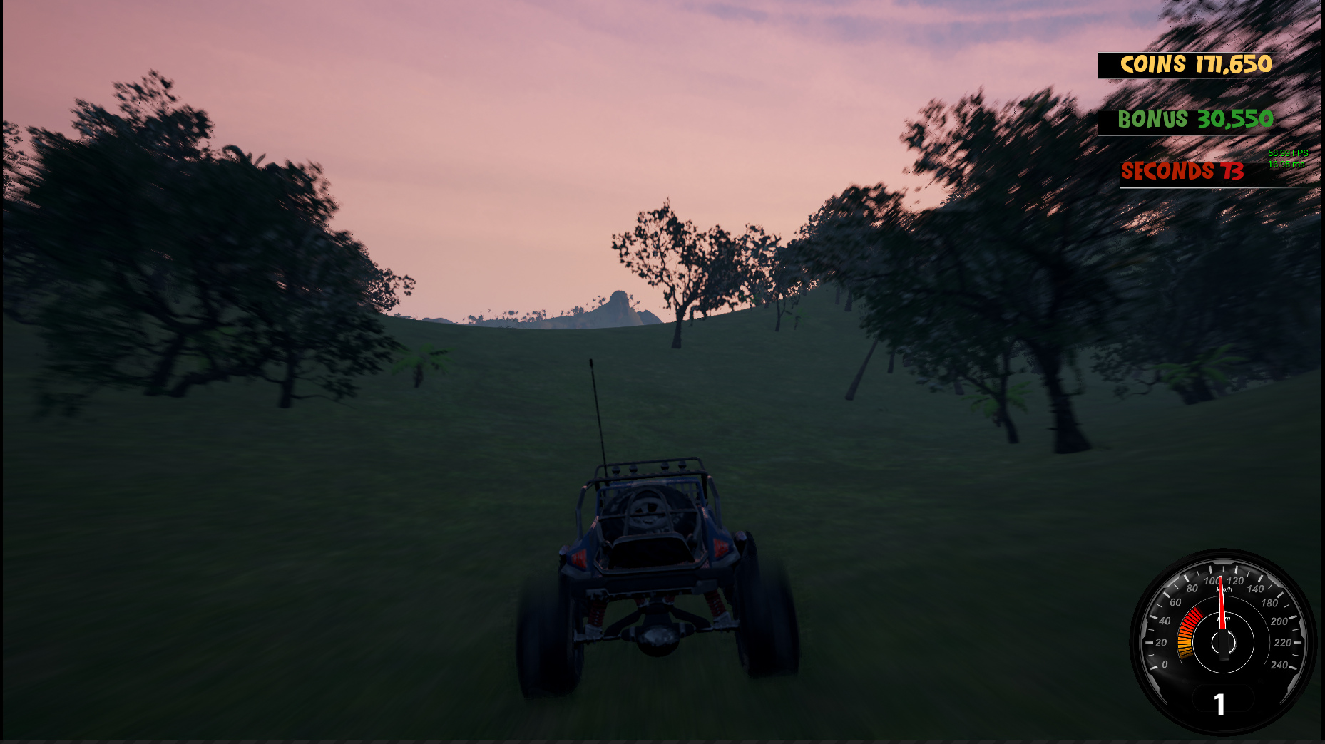 Скриншот: Crazy Buggy Racing