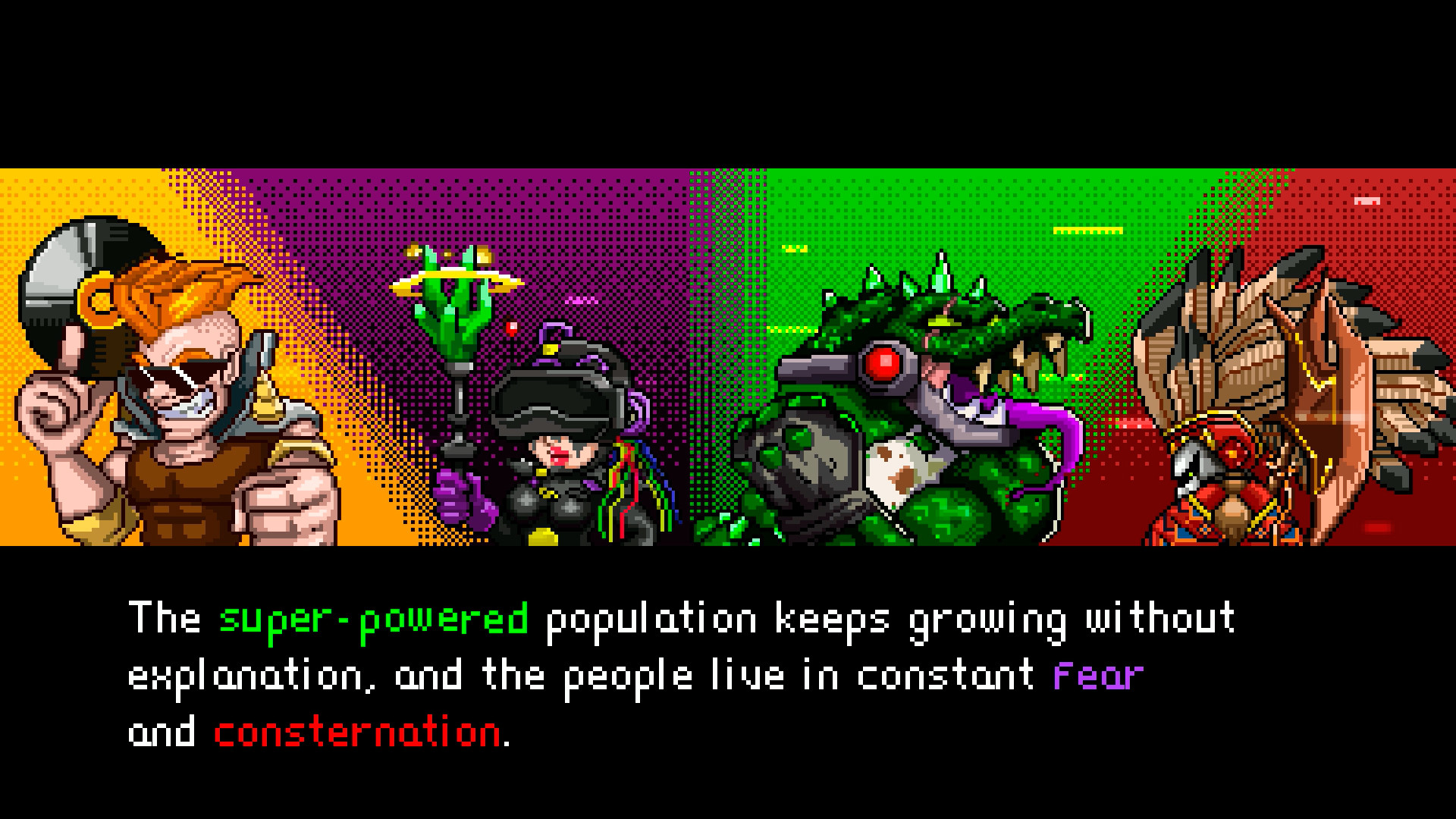 Скриншот: Neon City Riders