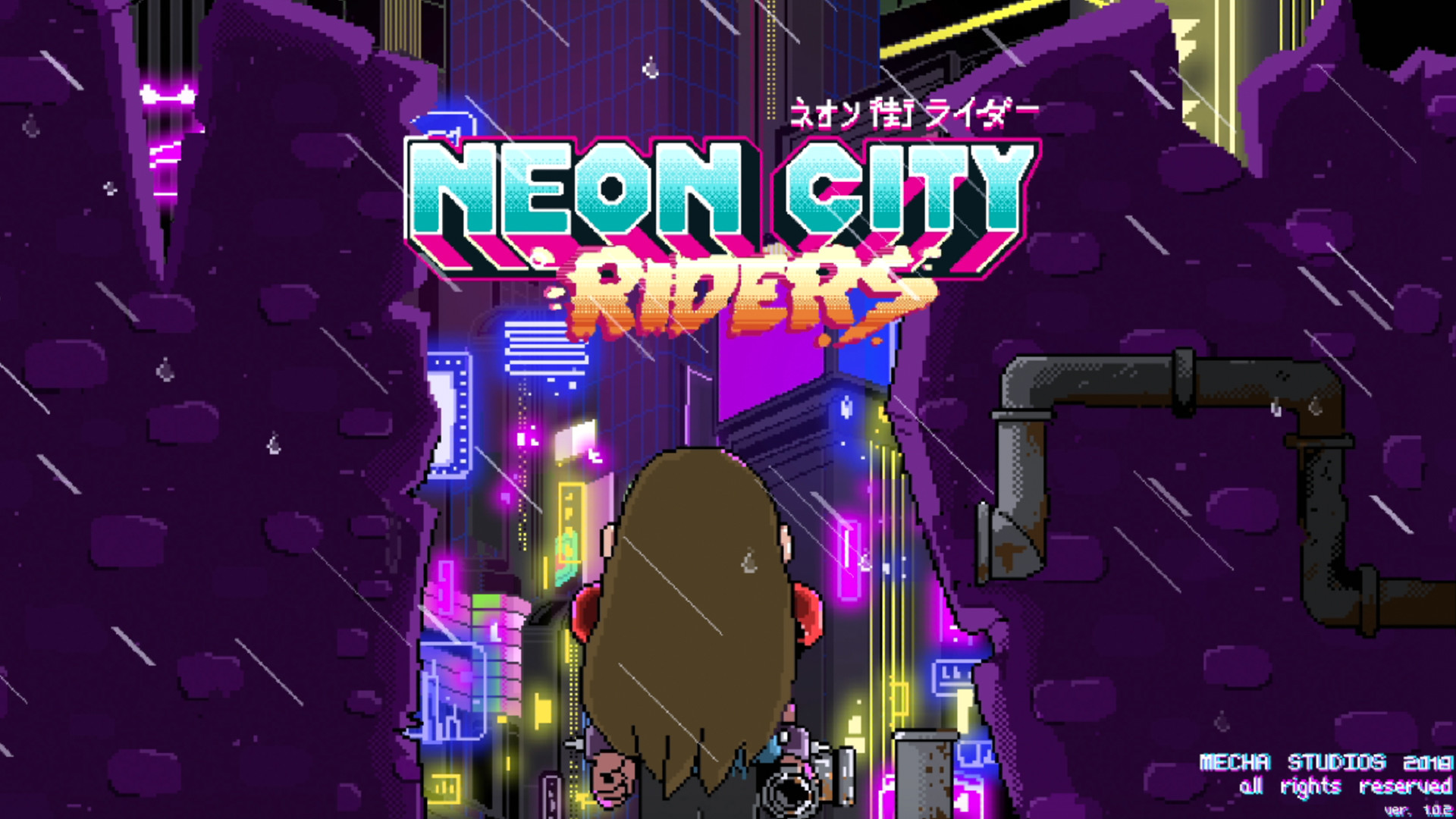 Скриншот: Neon City Riders