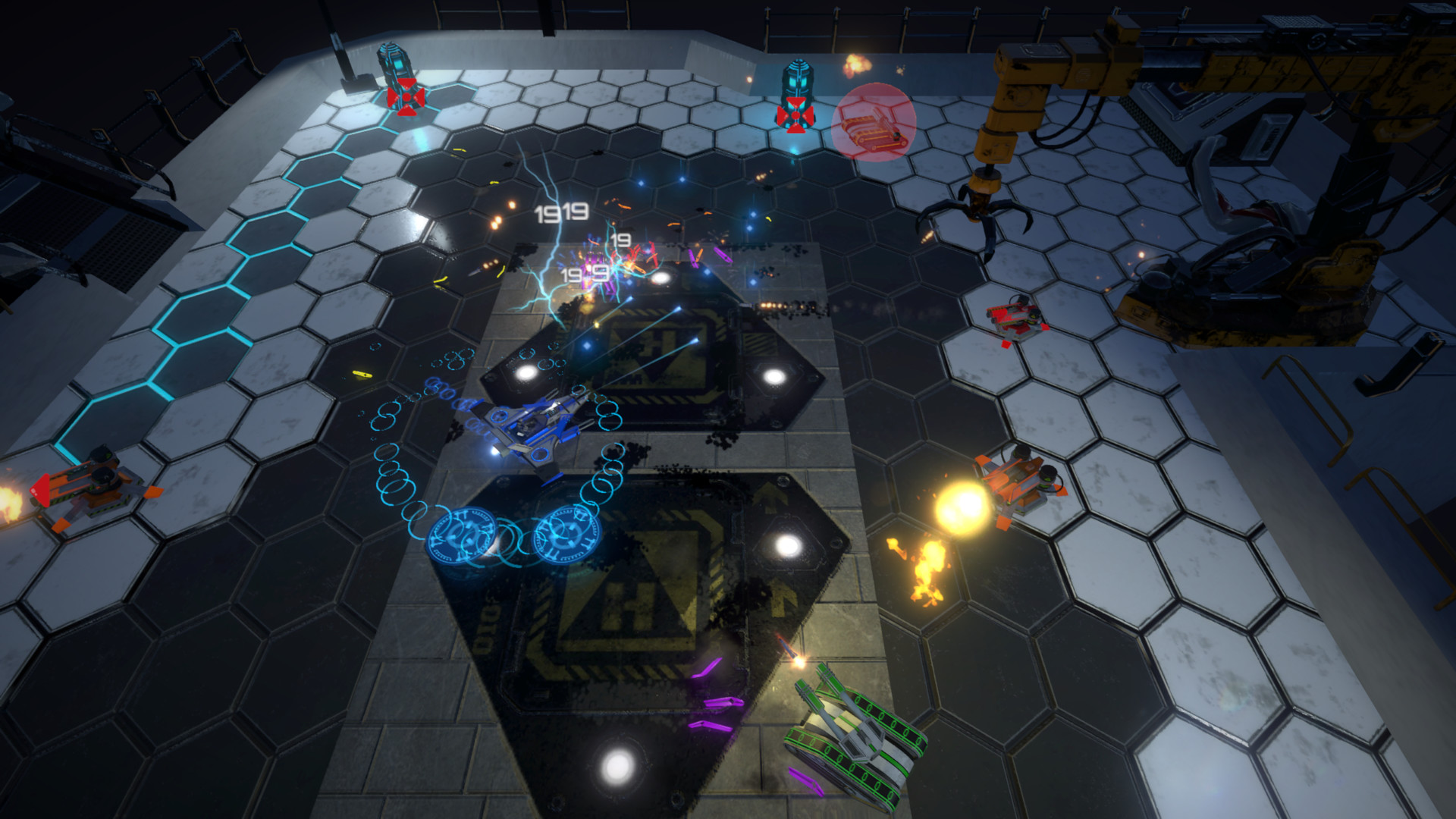 Скриншот: Hovership Havoc