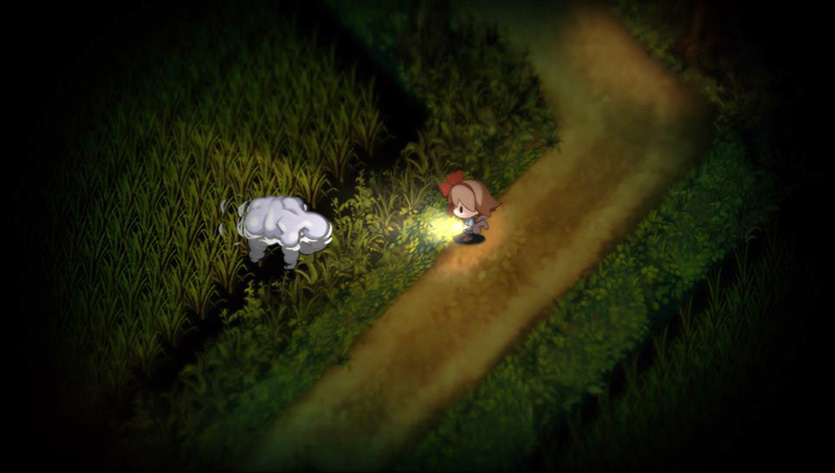 Скриншот: Yomawari: Night Alone