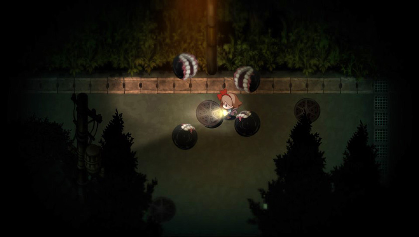 Скриншот: Yomawari: Night Alone