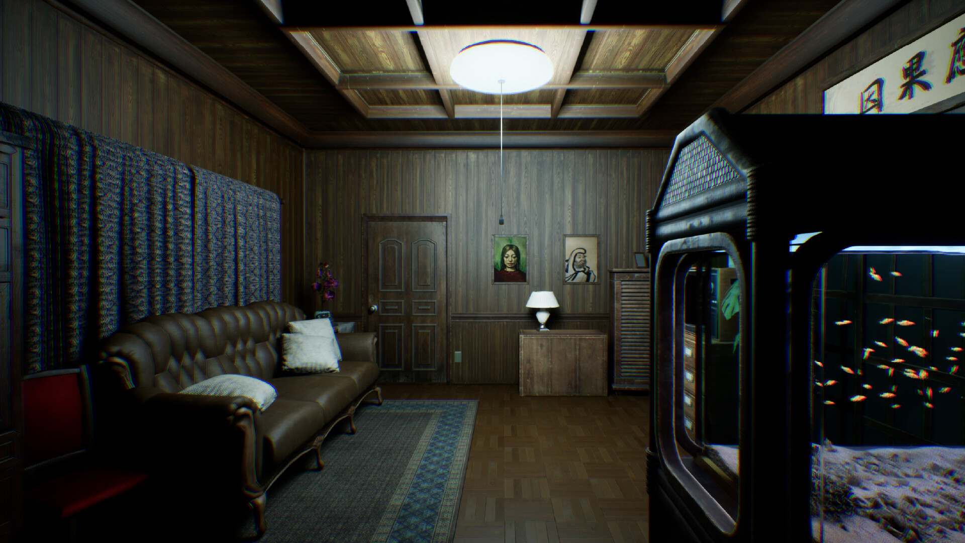 Скриншот: Who's at the door?