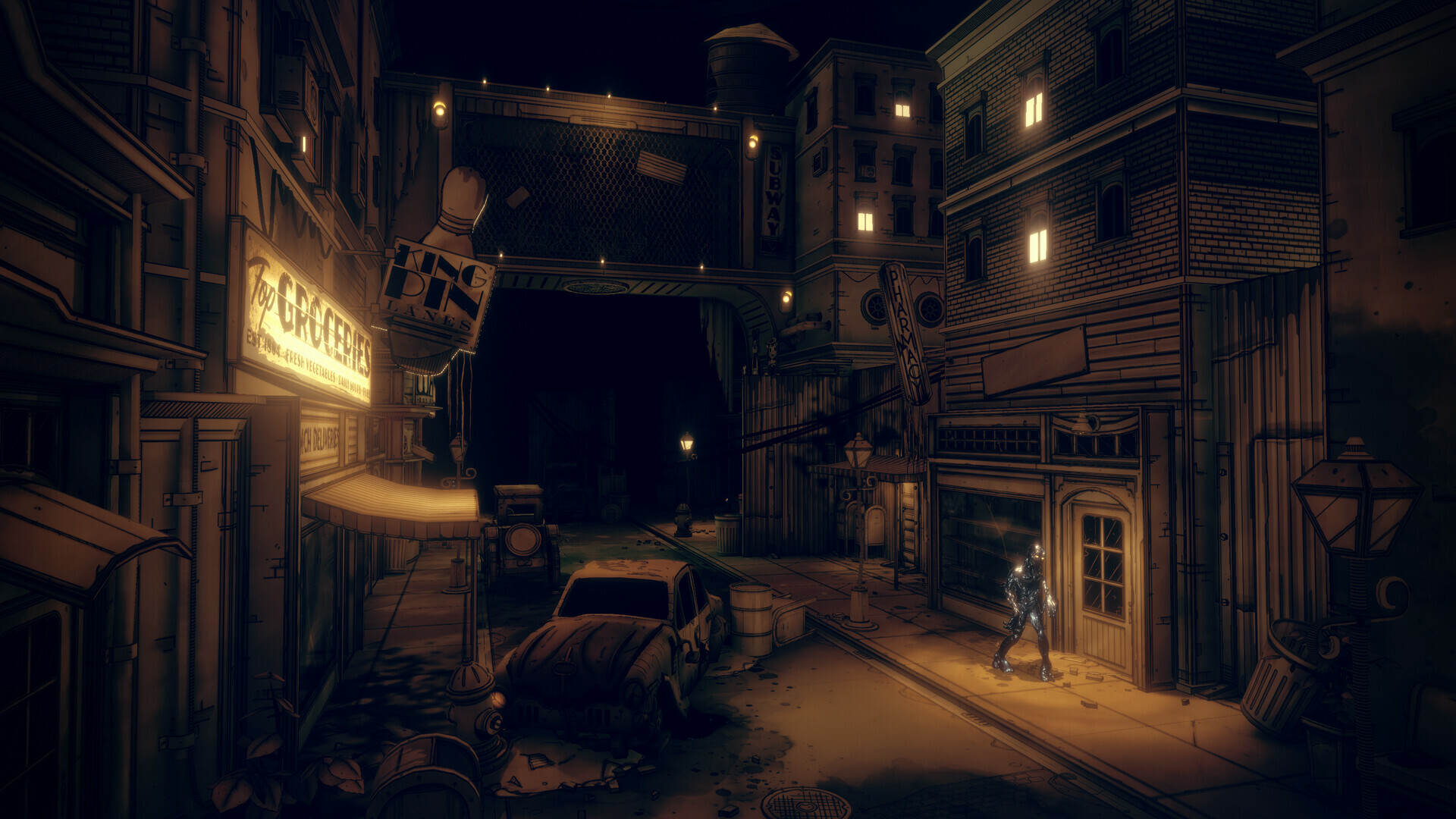 Скриншот: Bendy and the Dark Revival