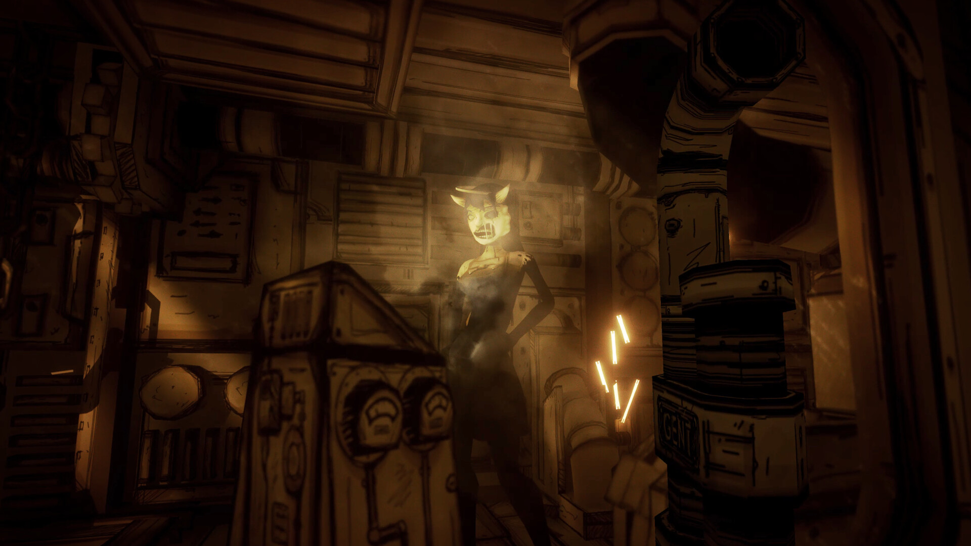 Скриншот: Bendy and the Ink Machine
