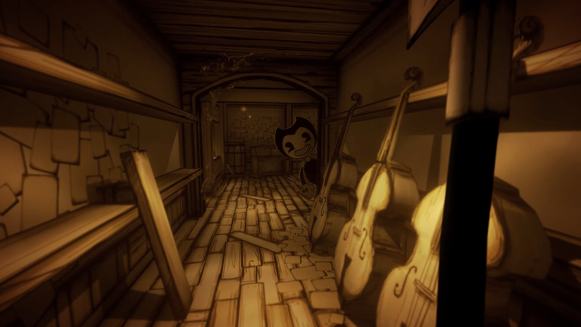 Скриншот: Bendy and the Ink Machine