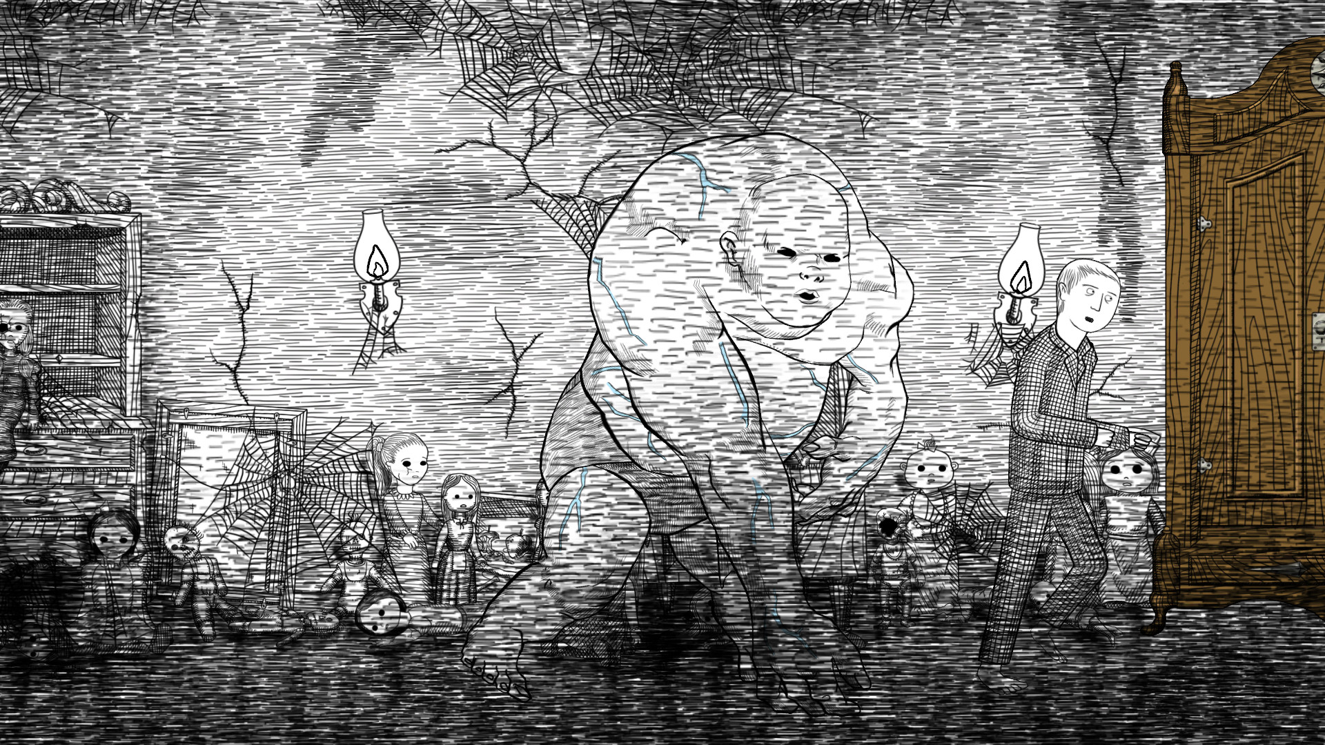 Скриншот: Neverending Nightmares