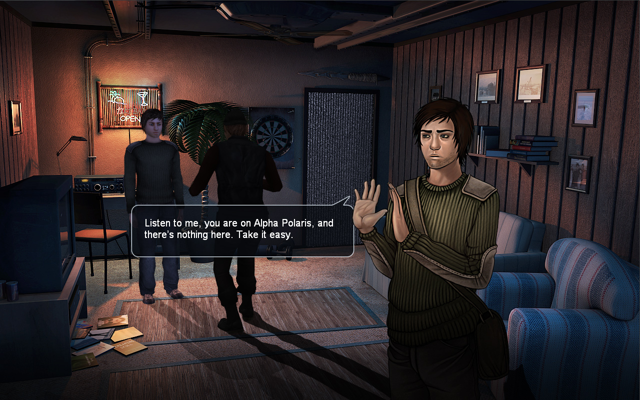 Скриншот: Alpha Polaris : A Horror Adventure Game