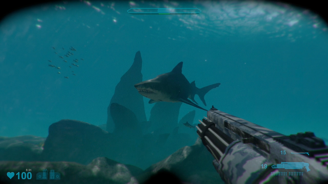 Скриншот: Shark Attack Deathmatch 2