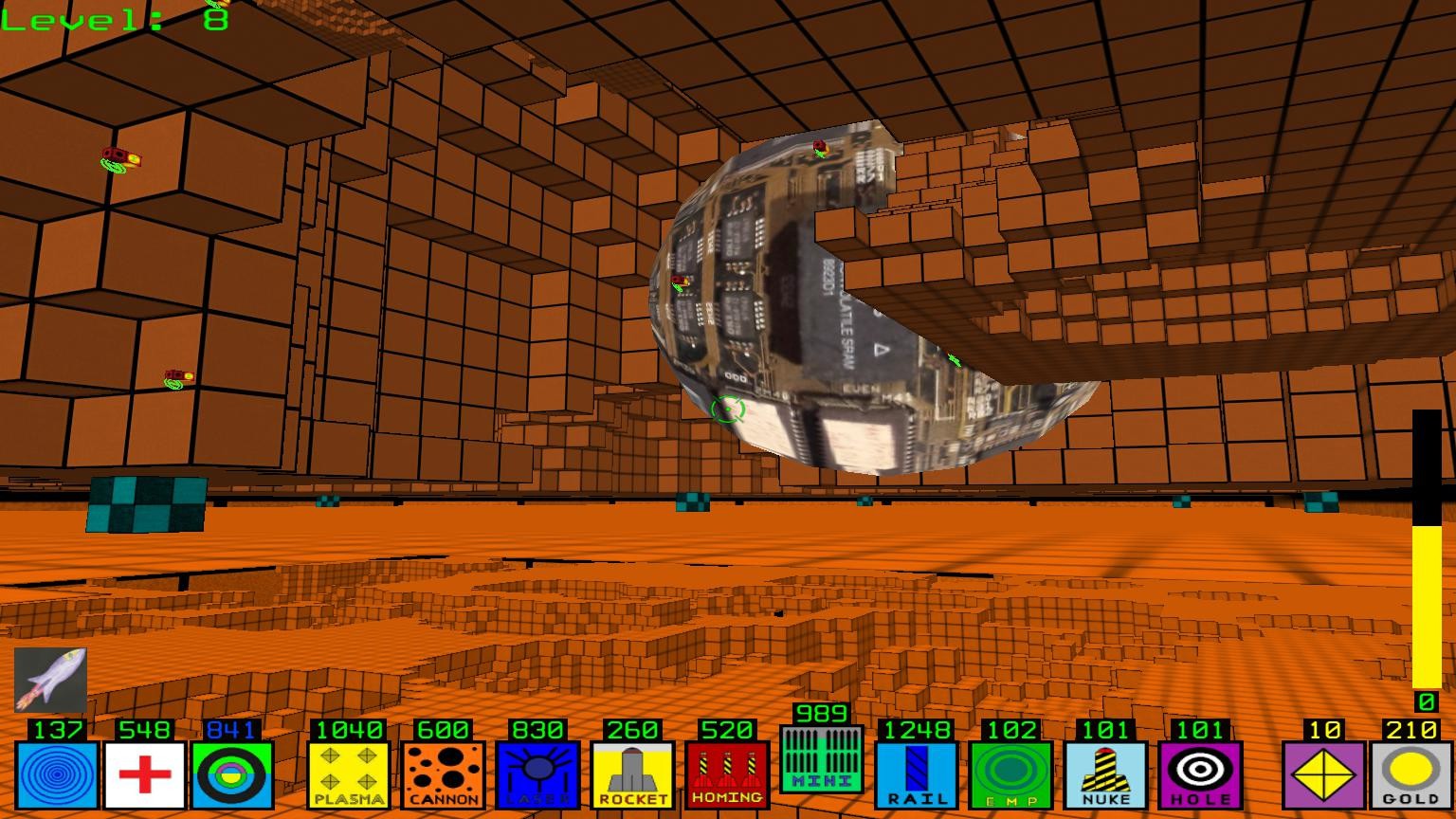 Скриншот: Fractal Block World