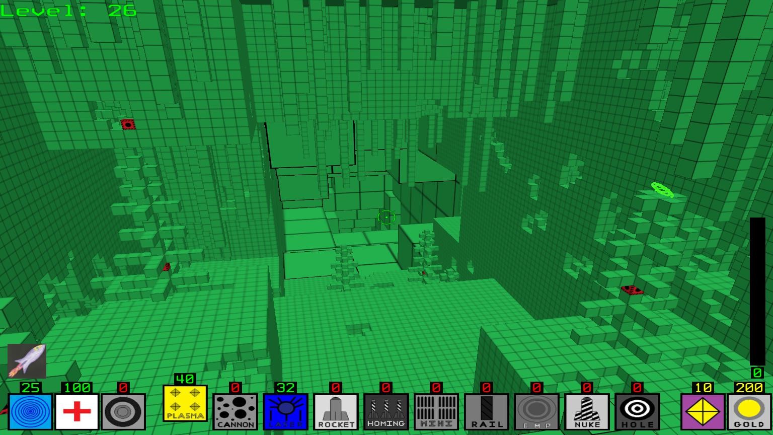 Скриншот: Fractal Block World