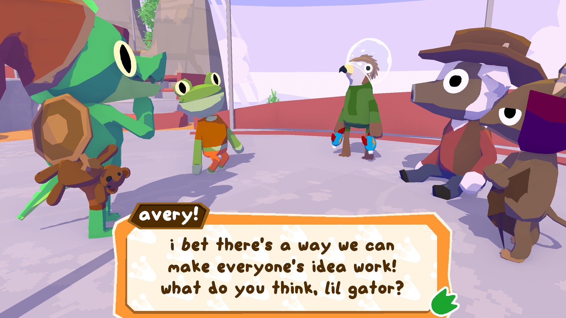 Скриншот: Lil Gator Game