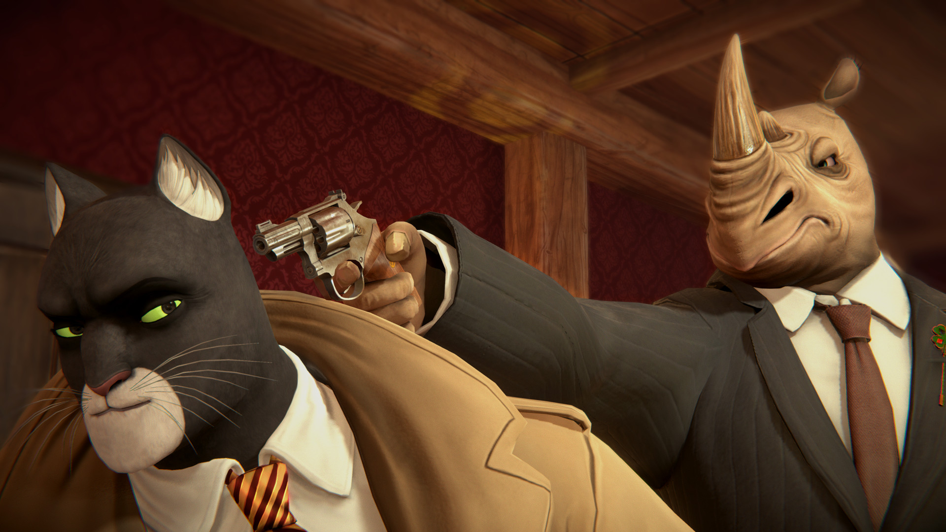 Скриншот: Blacksad: Under the Skin