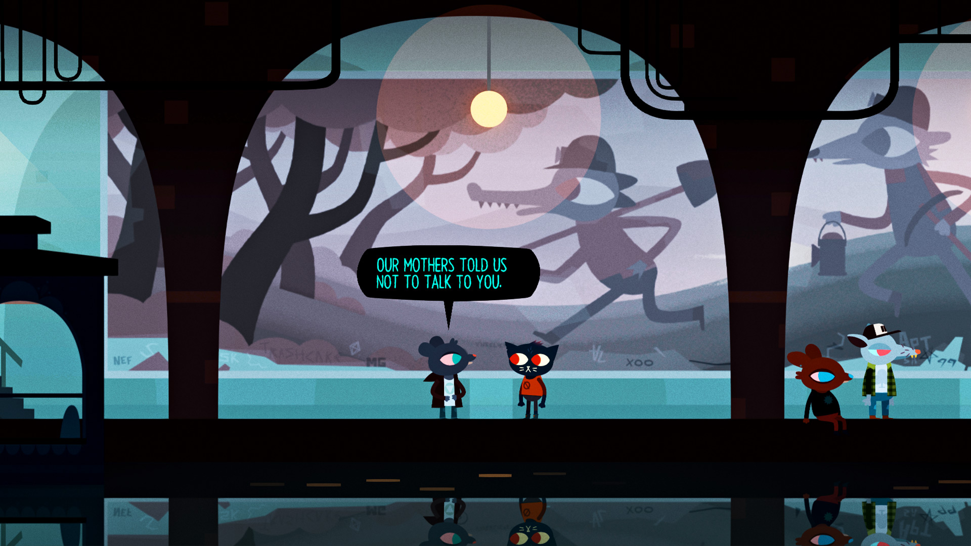Скриншот: Night in the Woods