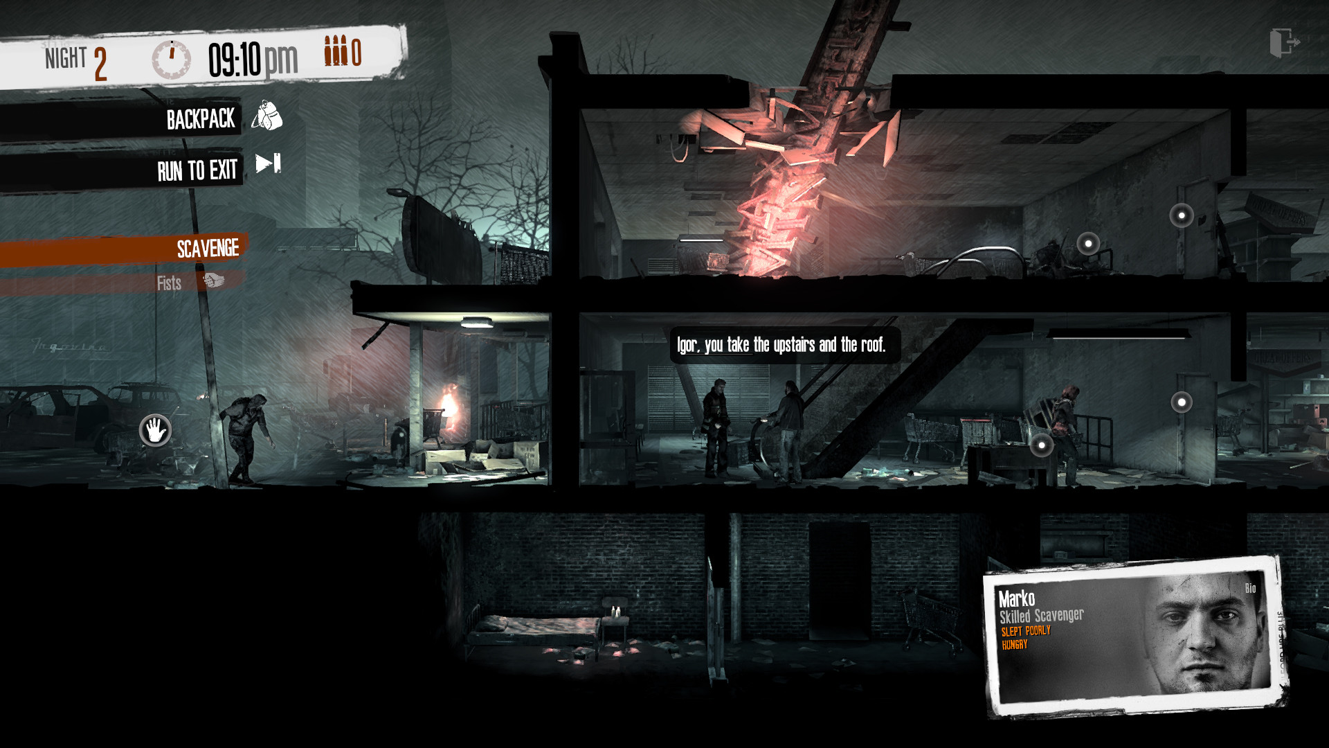 Скриншот: This War of Mine