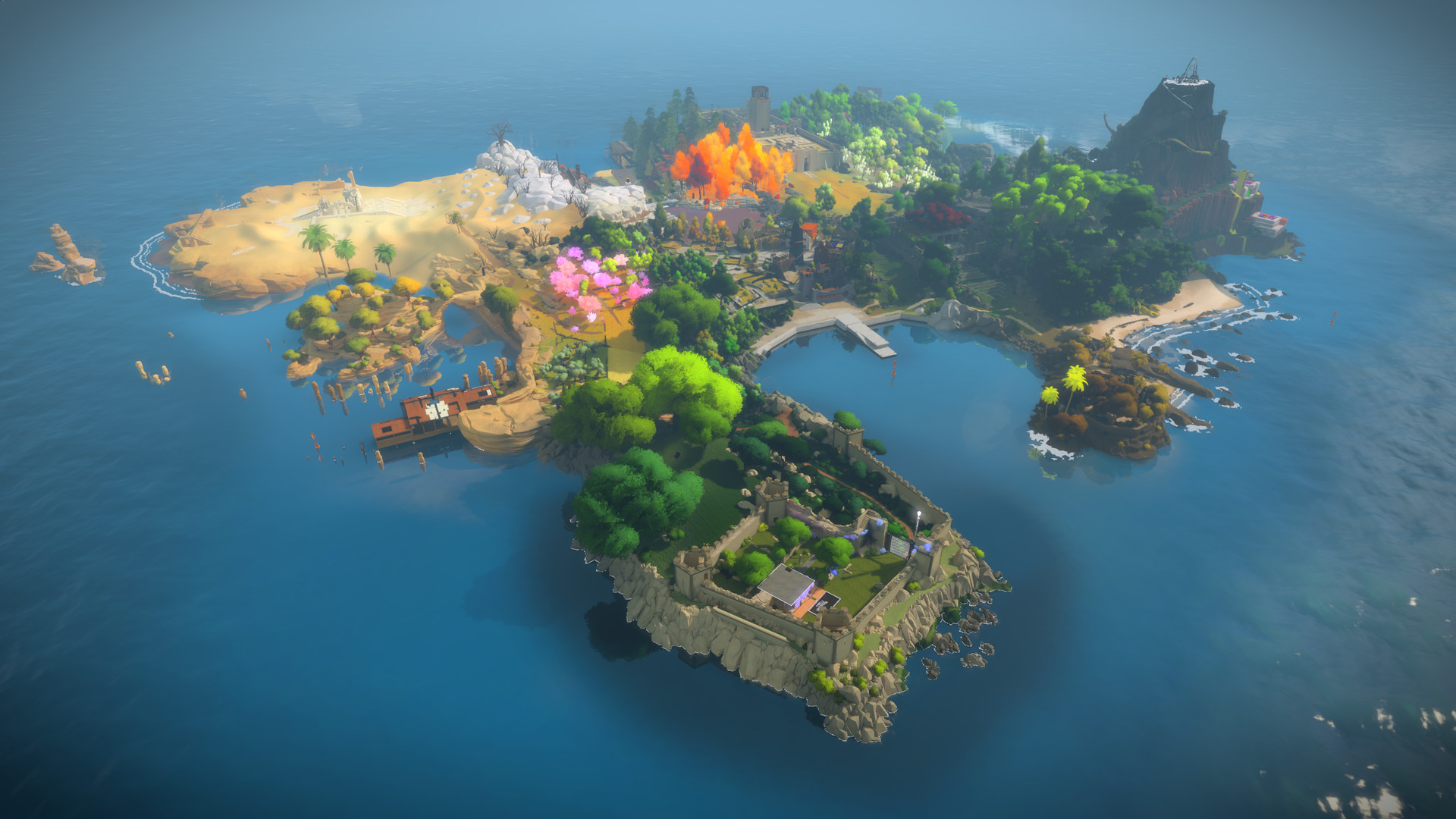Скриншот: The Witness