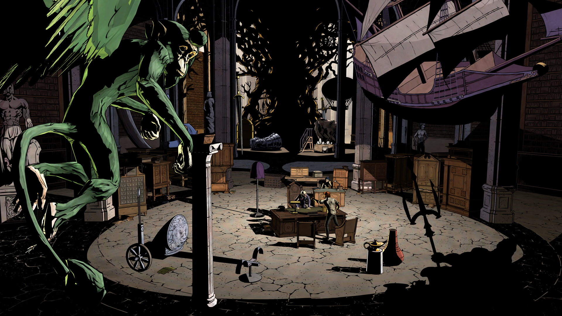Скриншот: The Wolf Among Us