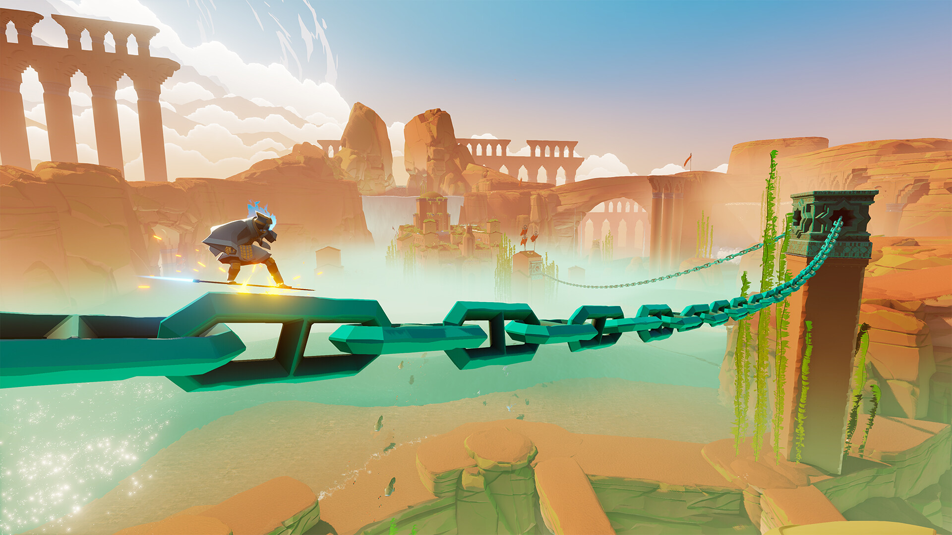 Скриншот: Sword of the Sea