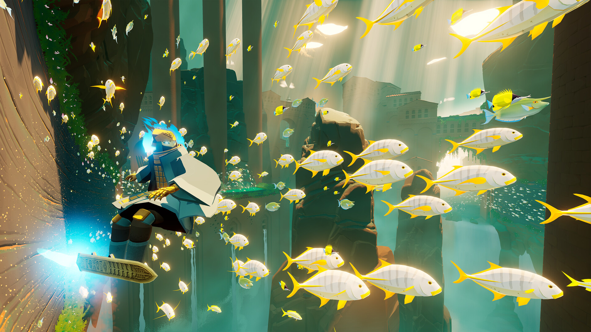 Скриншот: Sword of the Sea