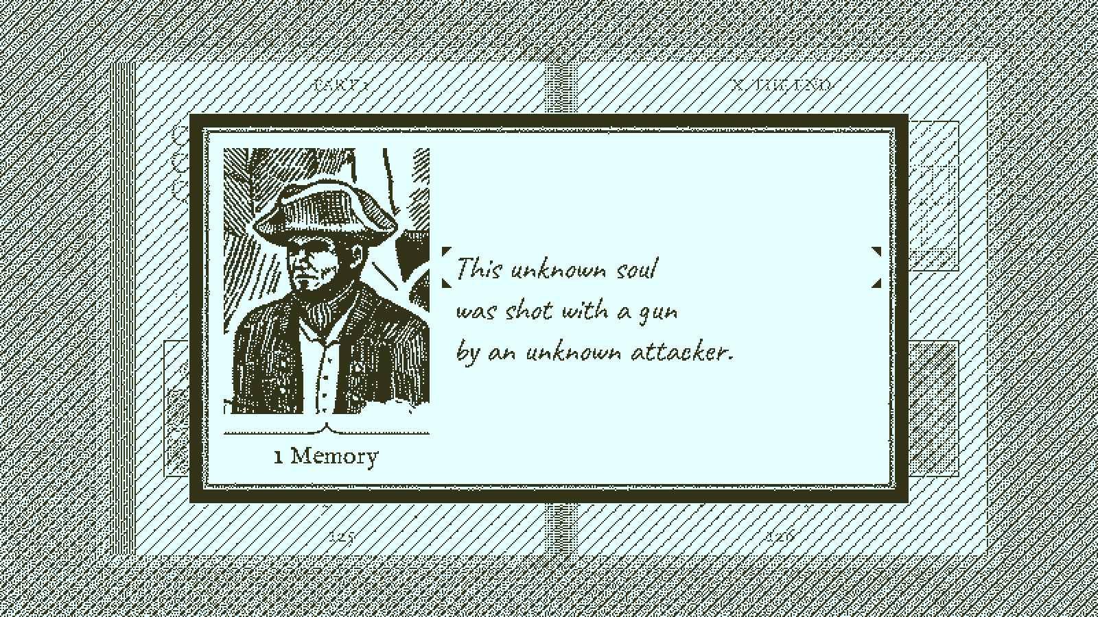 Скриншот: Return of the Obra Dinn
