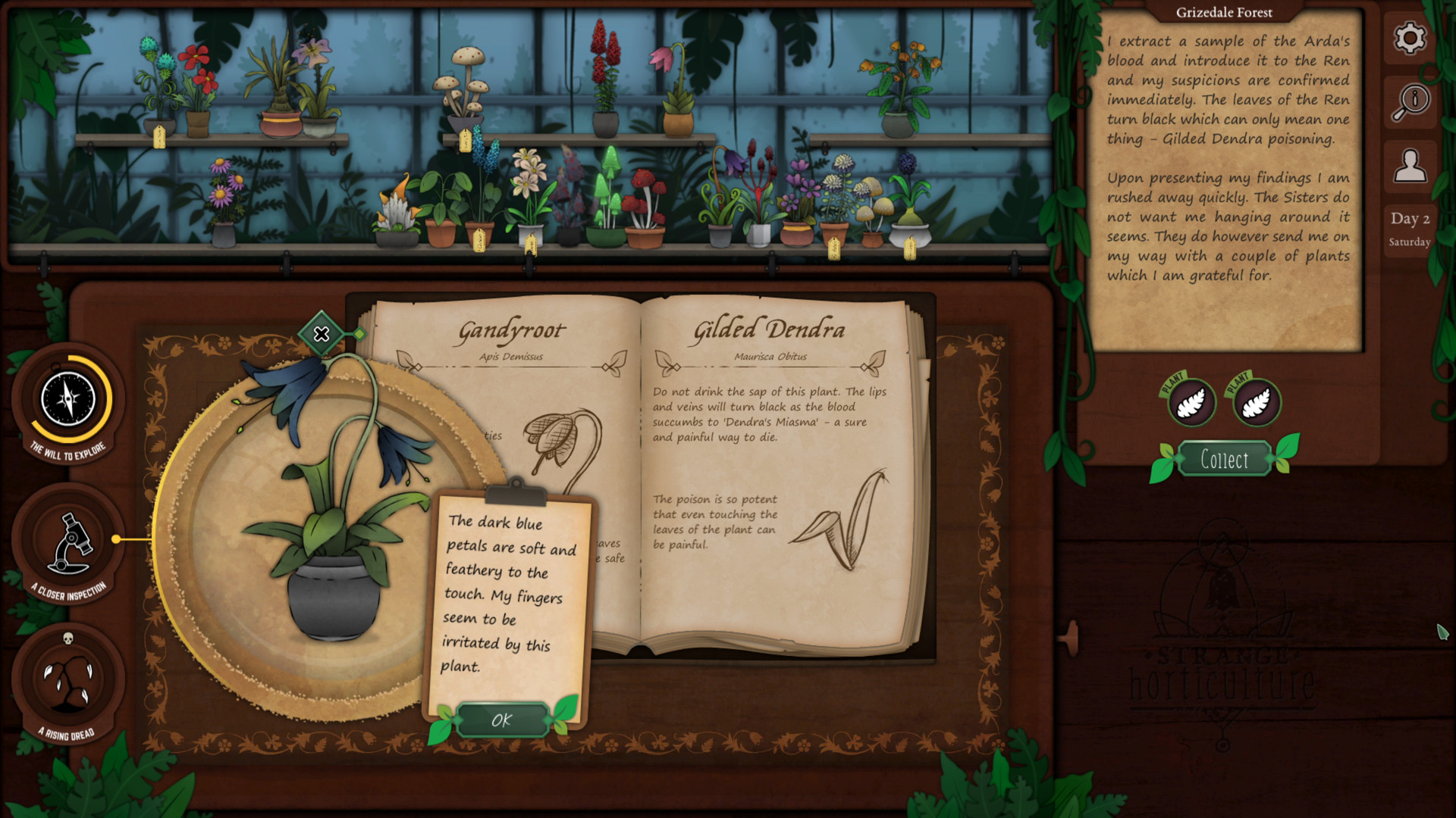 Скриншот: Strange Horticulture