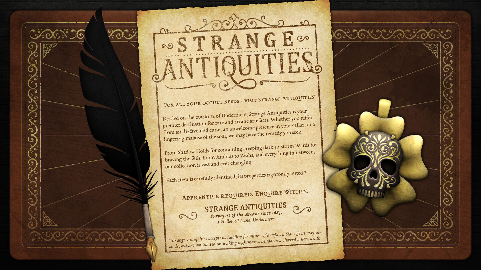 Скриншот: Strange Antiquities