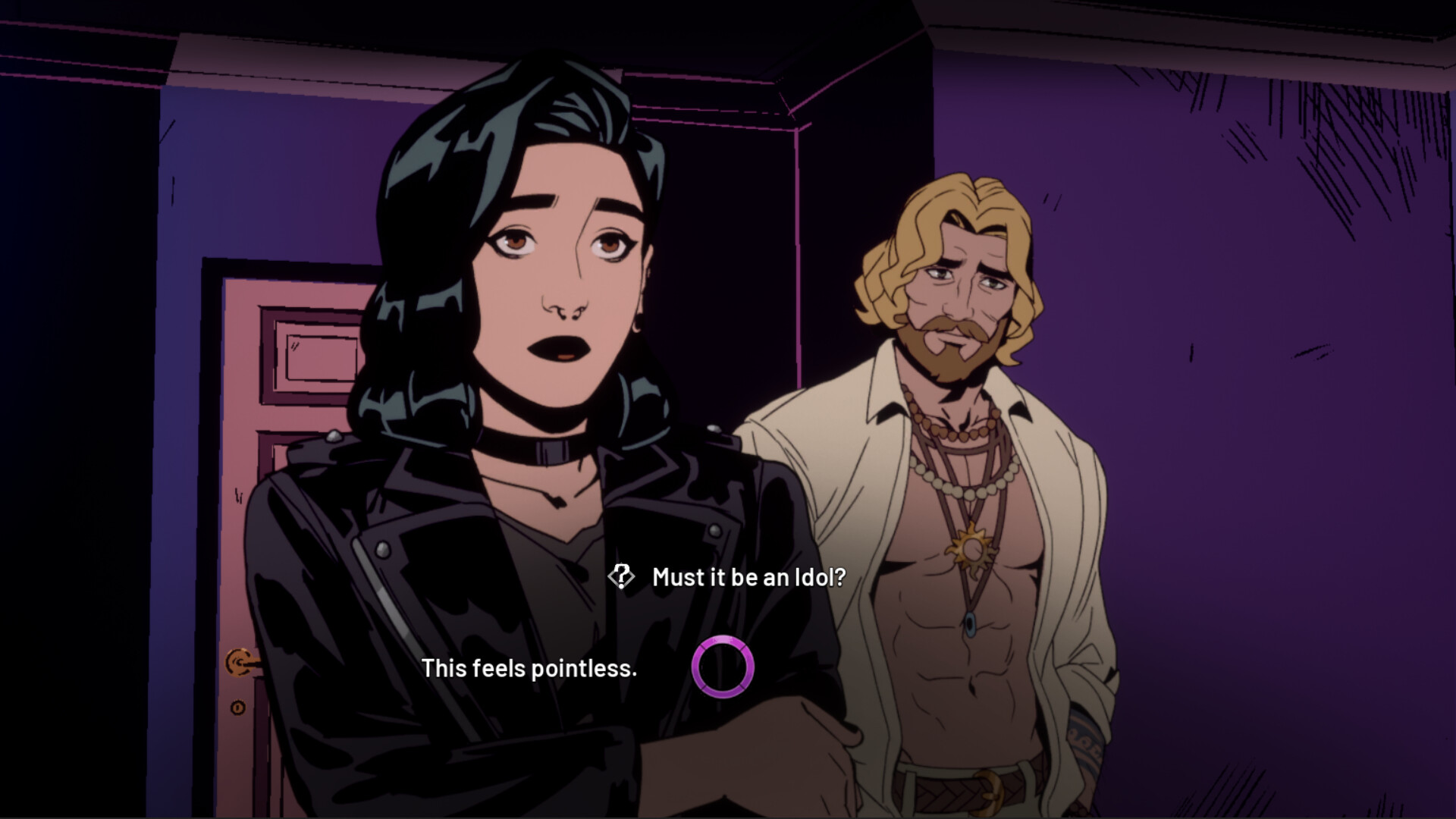 Скриншот: Stray Gods: The Roleplaying Musical