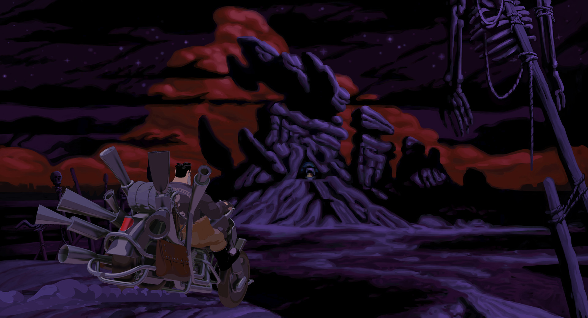 Скриншот: Full Throttle Remastered