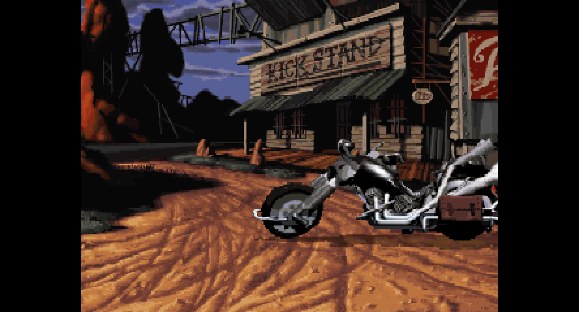 Скриншот: Full Throttle Remastered