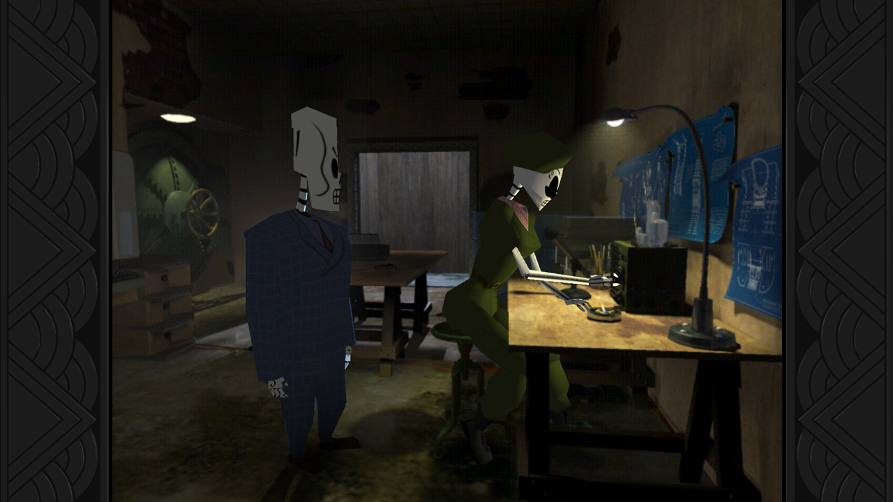 Скриншот: Grim Fandango Remastered