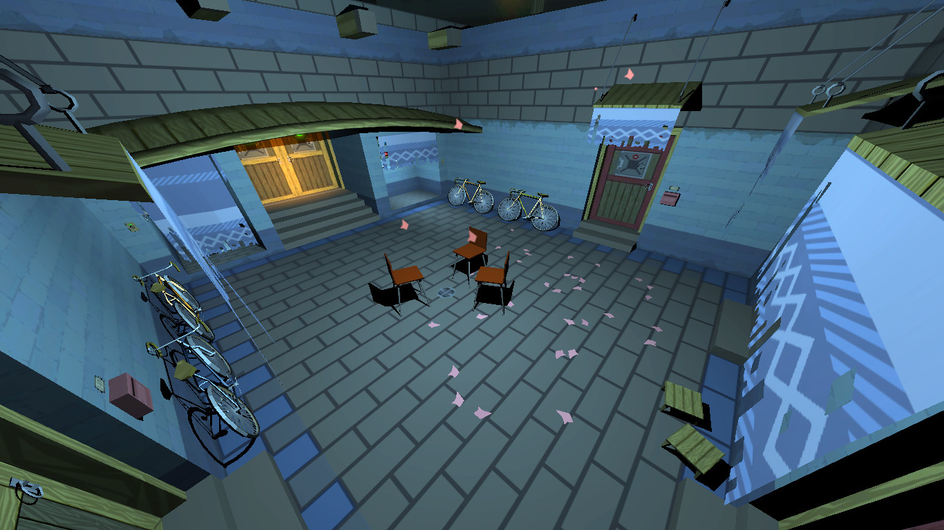 Скриншот: Quadrilateral Cowboy