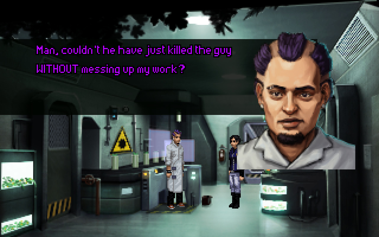 Скриншот: Technobabylon