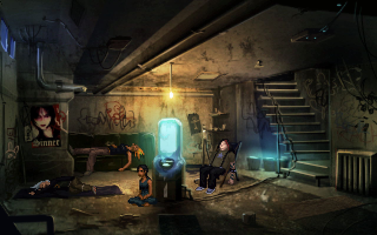 Скриншот: Technobabylon