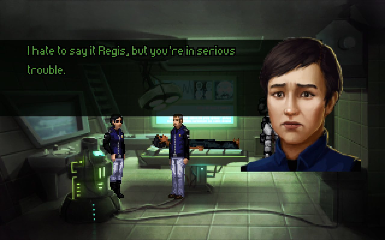 Скриншот: Technobabylon