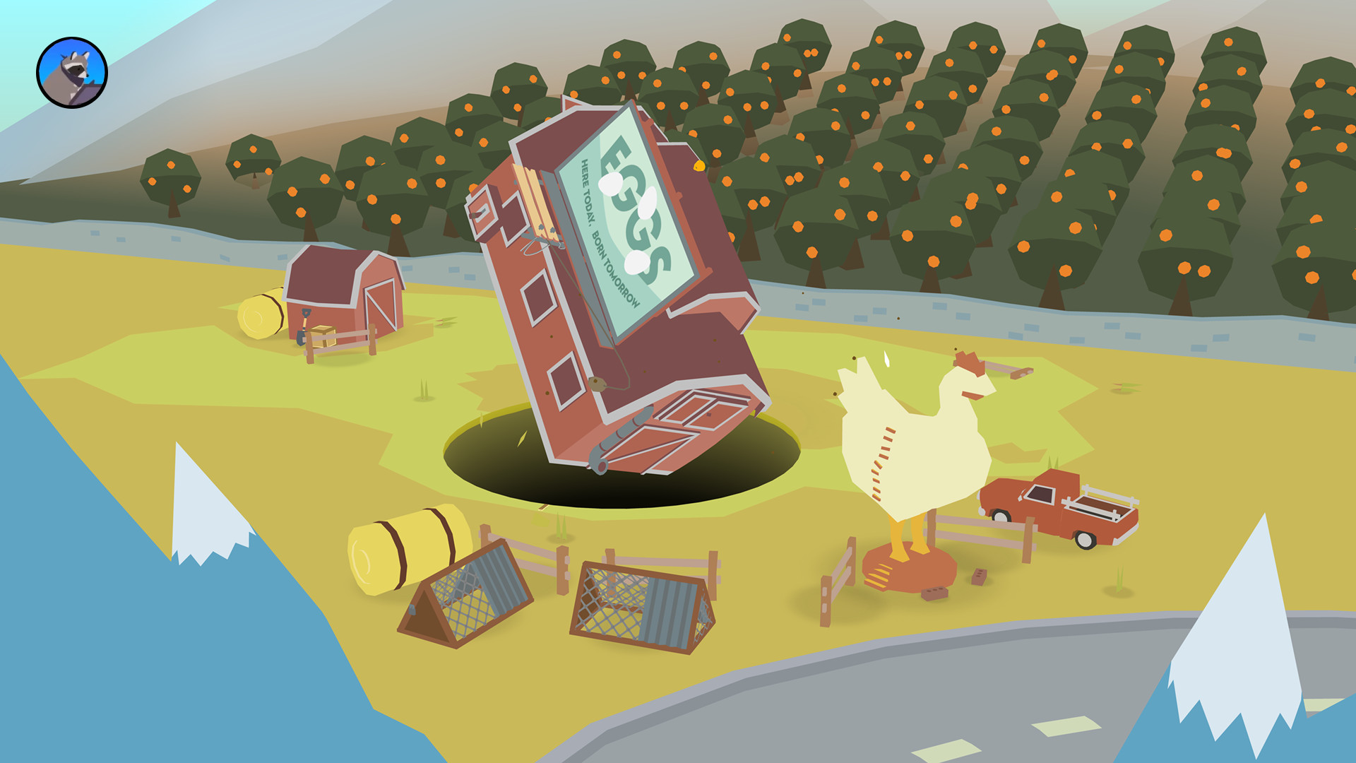 Скриншот: Donut County