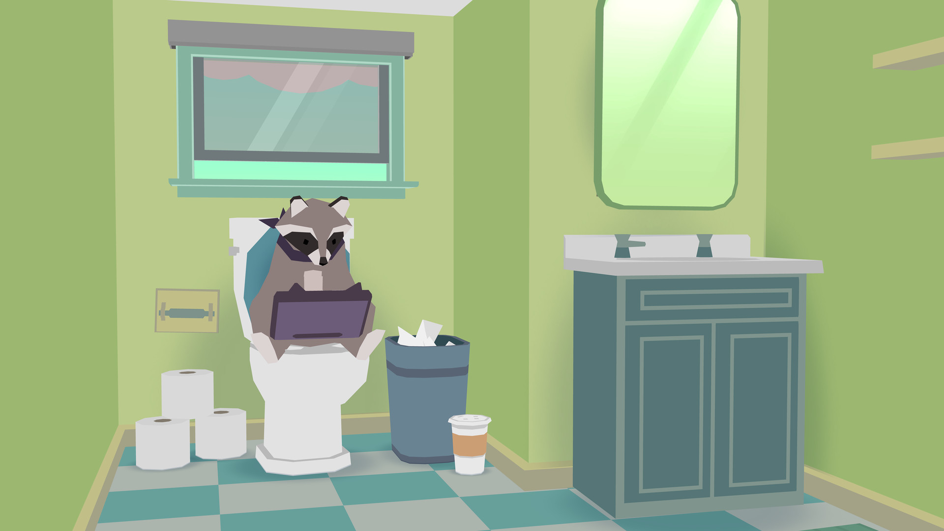 Скриншот: Donut County