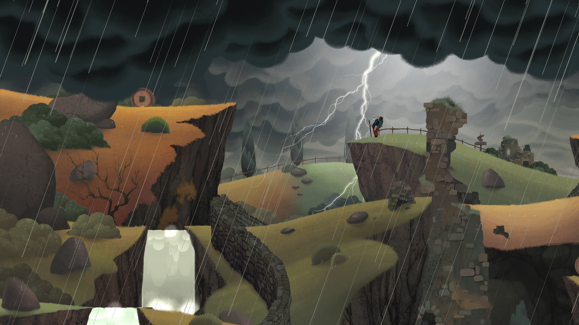 Скриншот: Old Man's Journey